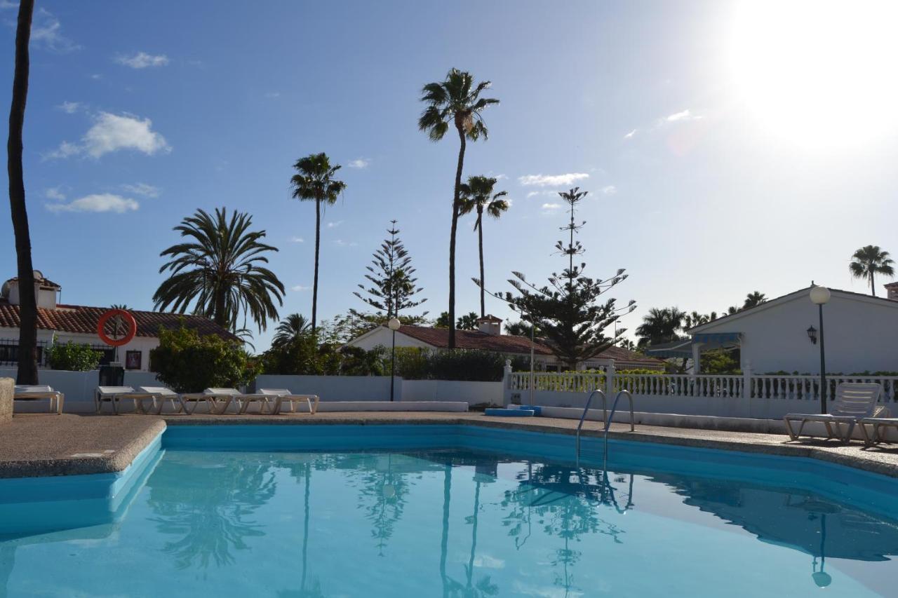 White Exclusive Bungalow. 2 Rooms, Garden & Pool. Maspalomas  Exterior photo